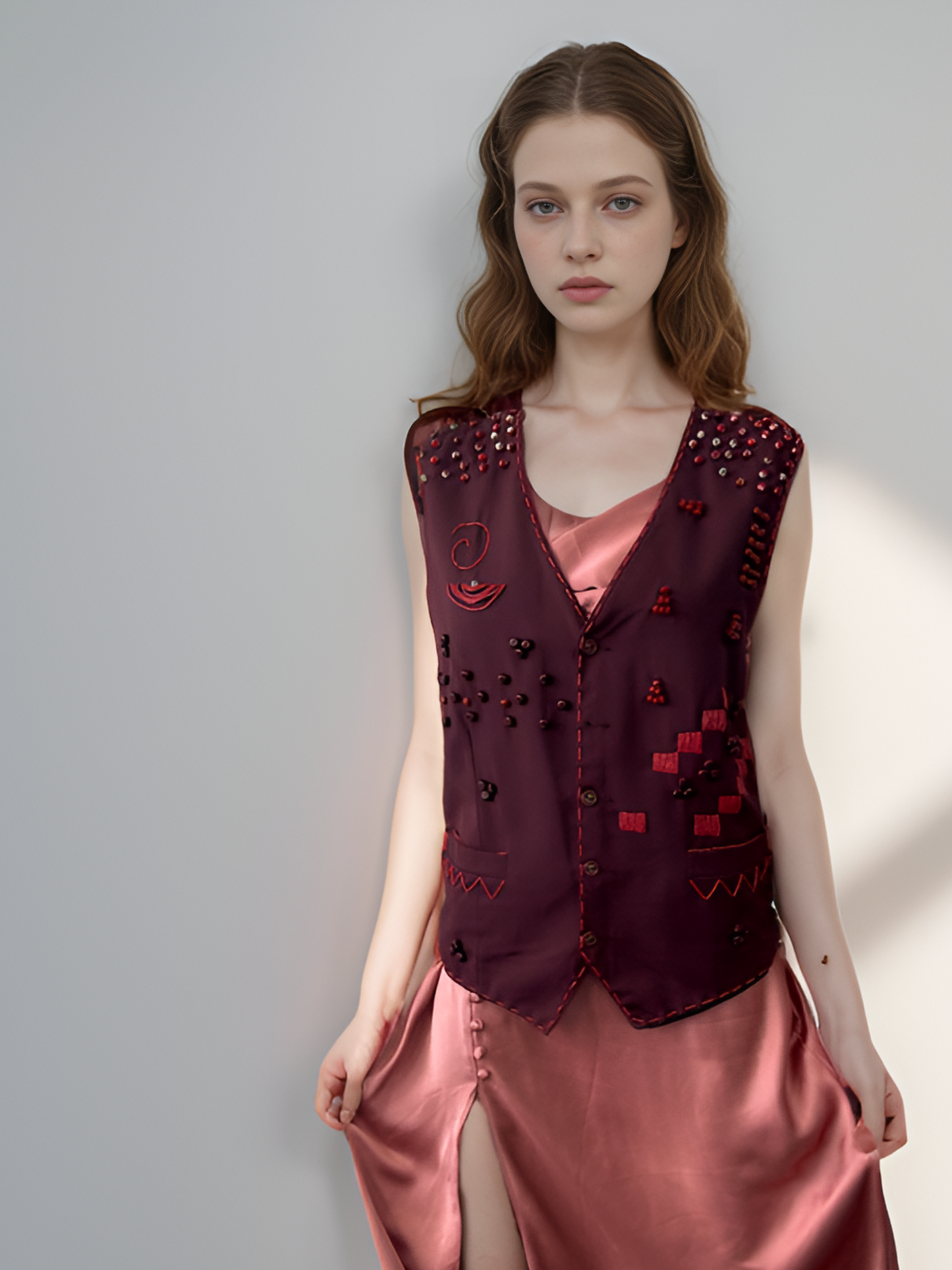 Hand-Beaded Gazanie